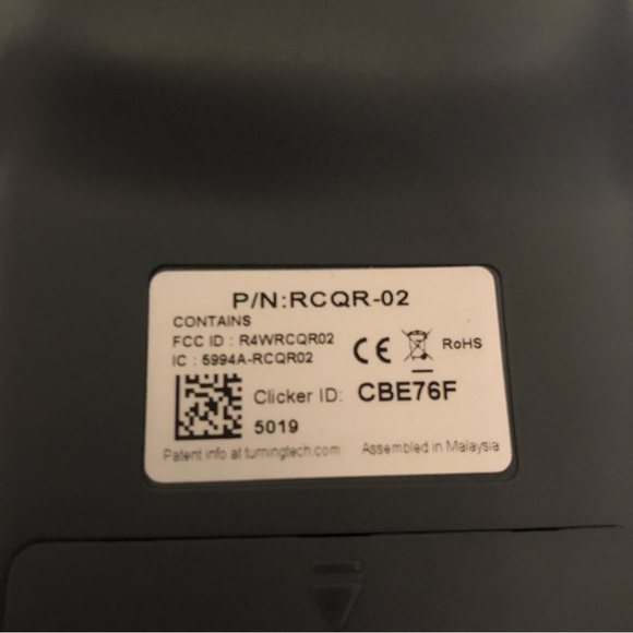 Echo360 QT2 Device - Clicker - Picture 3 of 3